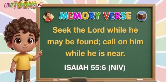 Episode 18 - Kids Memory Verse | Lovetoons TV